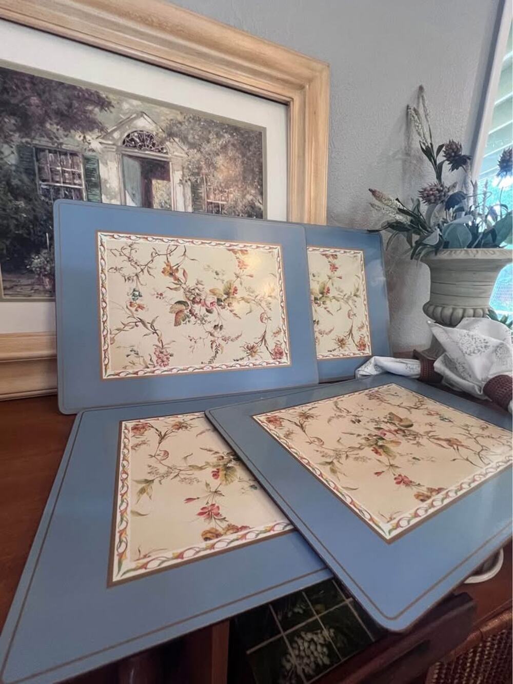 Vintage Pimpernel kitchen and dining placemats.